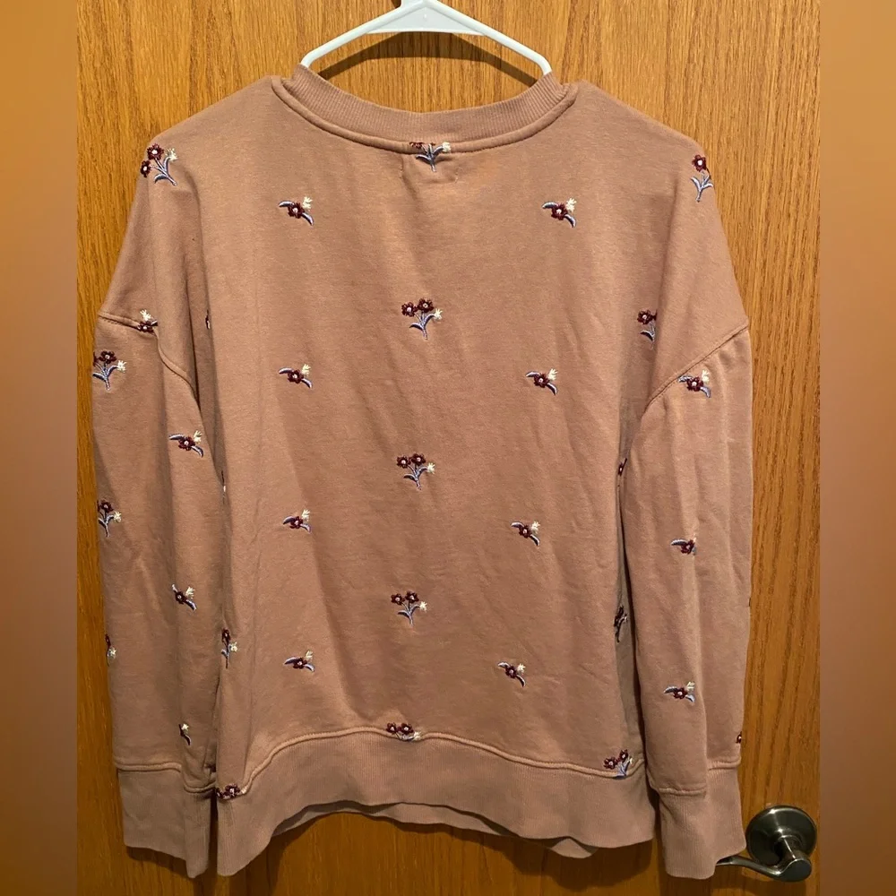 Maurices Women’s V Neck Sweatshirt - Picture 2 of 6